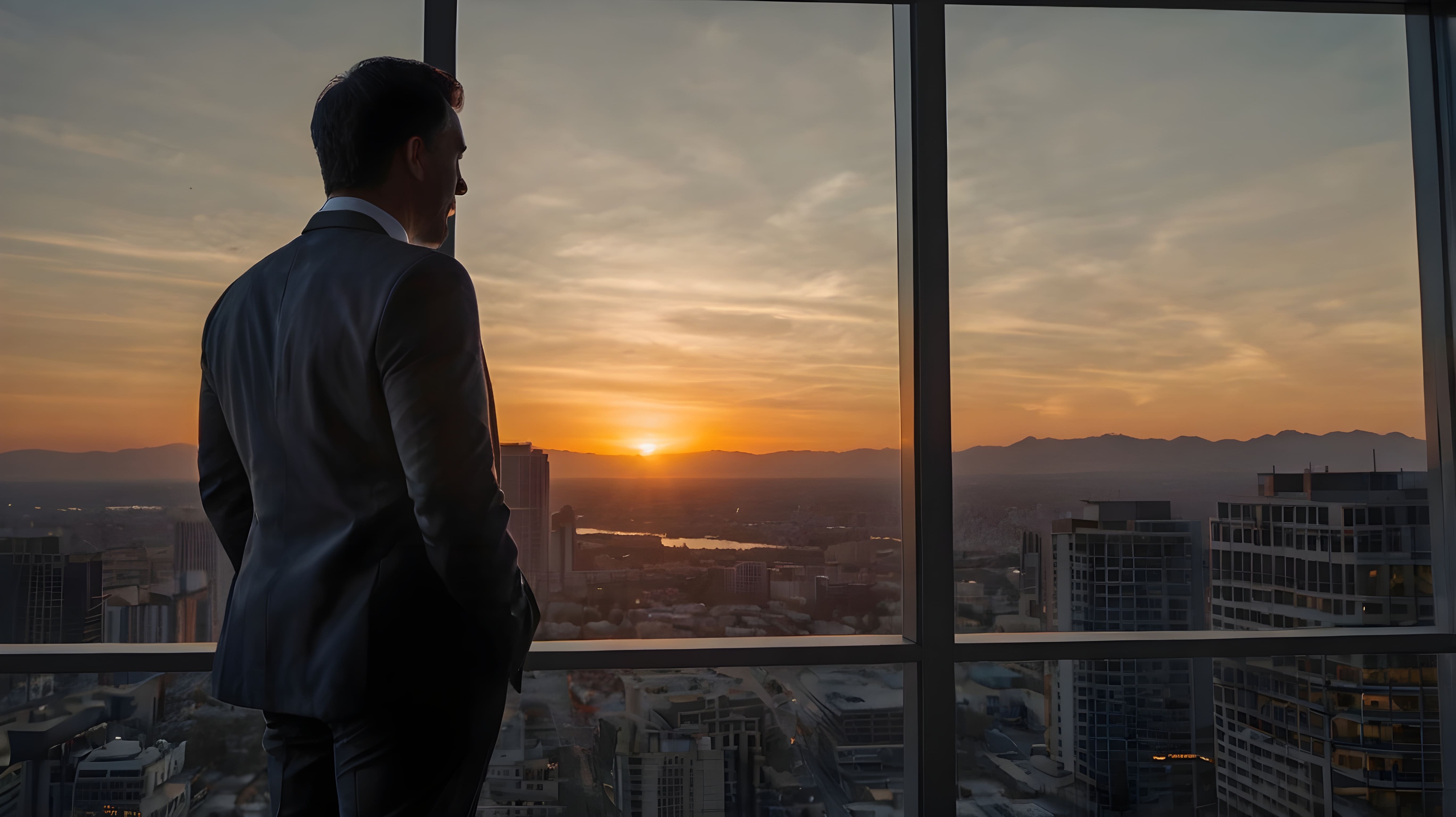 CEO enfocado en dirigir y construir futuro